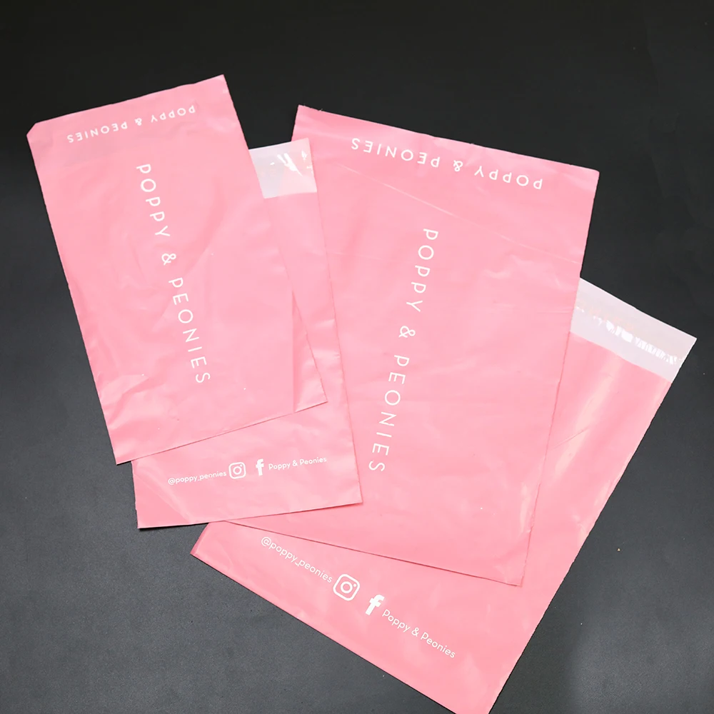 Pink Color Poly Shipping Bags Mailer Mailing Plastic Envelopes Buy