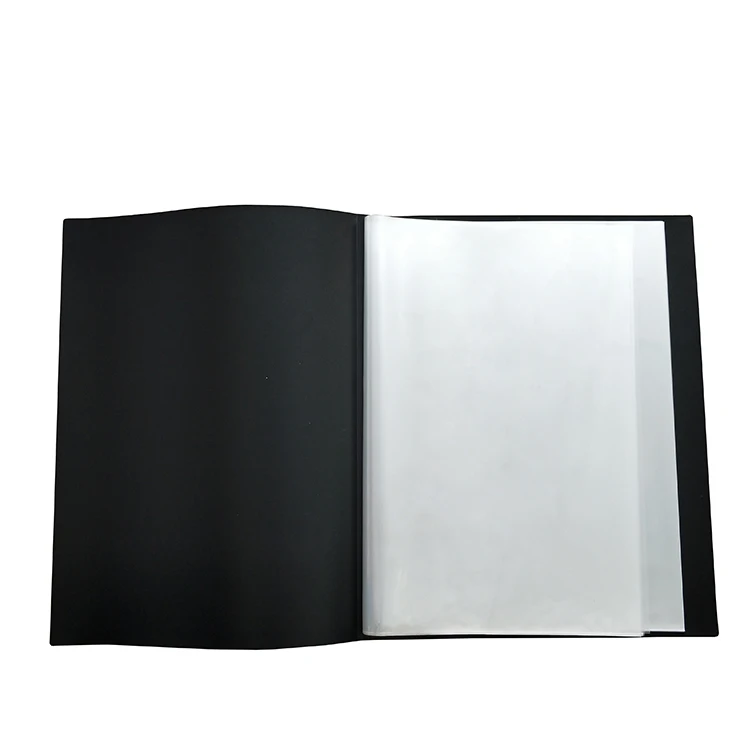 A2 Size Presentation Display Book With 24pocket Sheet Protector