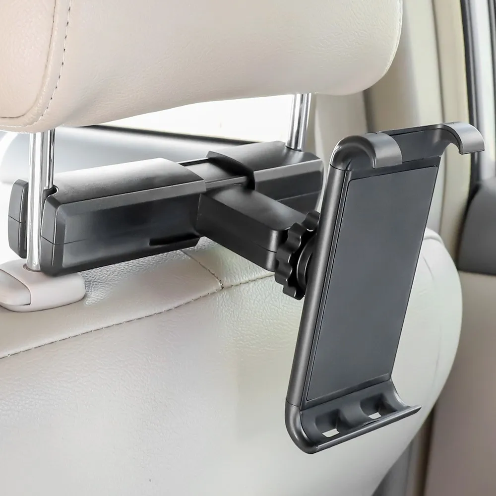 360 Rotating Headrest Mount Flexible Car Back Seat Tablet Pc Car Holder