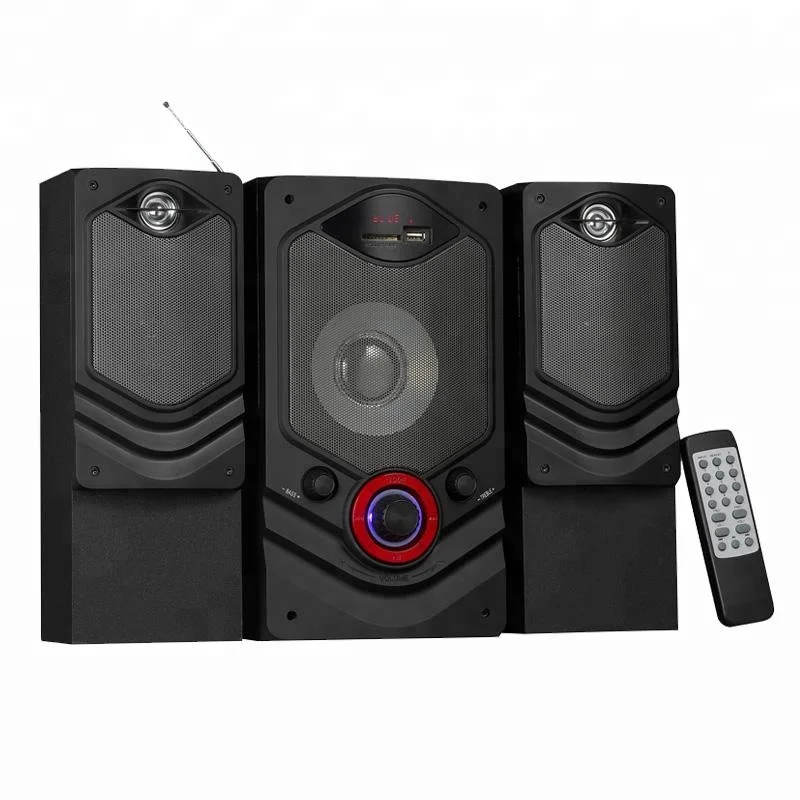 

Surround Sound Multiroom Audio System Powered Speakers Home Theater 5.1, Black