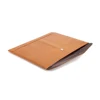 Full grain leather file folder bag brown big document case genuine leather magnetic closure file holder hot