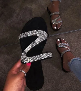 ladies diamond sandal