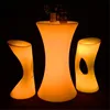 Glowing LED Chair Light RGB Color Lighted Up Table Plastic LED Stool