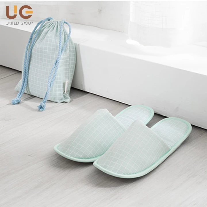 foldable slippers in a bag