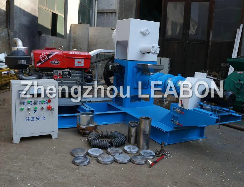 320350kg/h Diesel Engine Floating Fish/catfish Feed Pellet Machine For