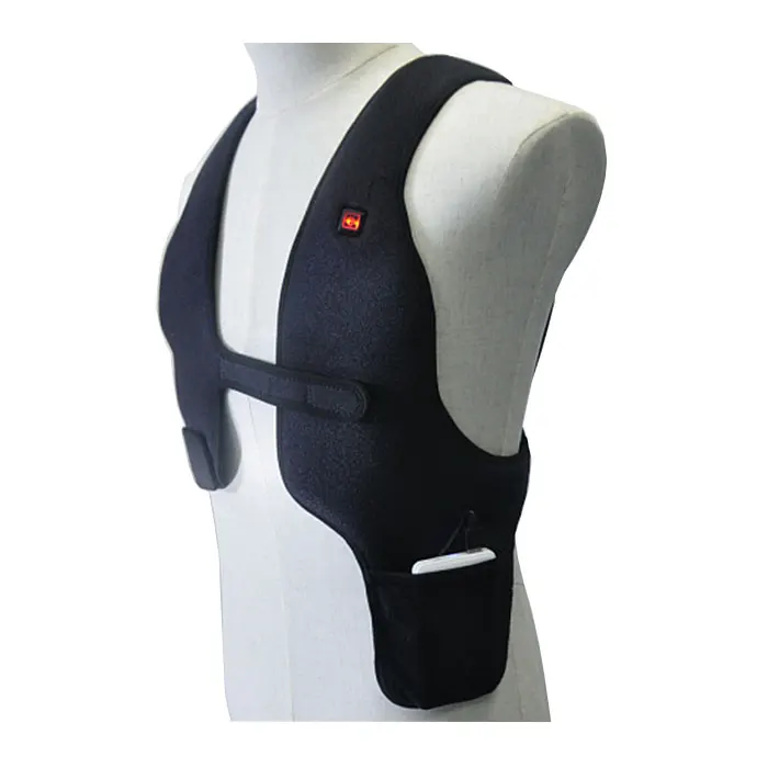 

Adjustable size breathable waterproof softshell heated vest and men vest fishing
