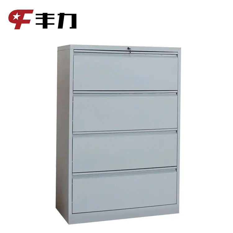 Metal Office Furniture Narrow Side Metal 4 Drawer Lateral Filing Cabinet Buy Lateral File Cabinet 4 Drawer File Cabinet Office Drawer File Cabinet Product On Alibaba Com