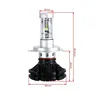X3 H11 100W 12000LM Car LED Headlight Kit Beam Bulbs Power Conversion 6000K
