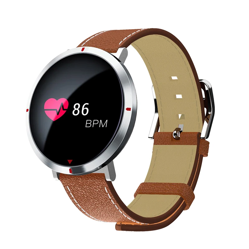 

2019 Fashion Watches Women S2 Leather strap Touch Screen Smartwatch Blood Pressure Wristwatch Smart Bracelet Fitness tracker