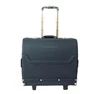 High quality cheap travel suitcase carry luggage soft PU travel trolley luggage