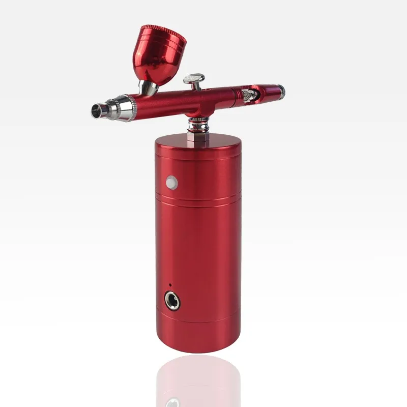 

HS80004 Model Airbrush Tattoo Kit Helmet Airbrush and Compressor for Airbrush Art, Customized color