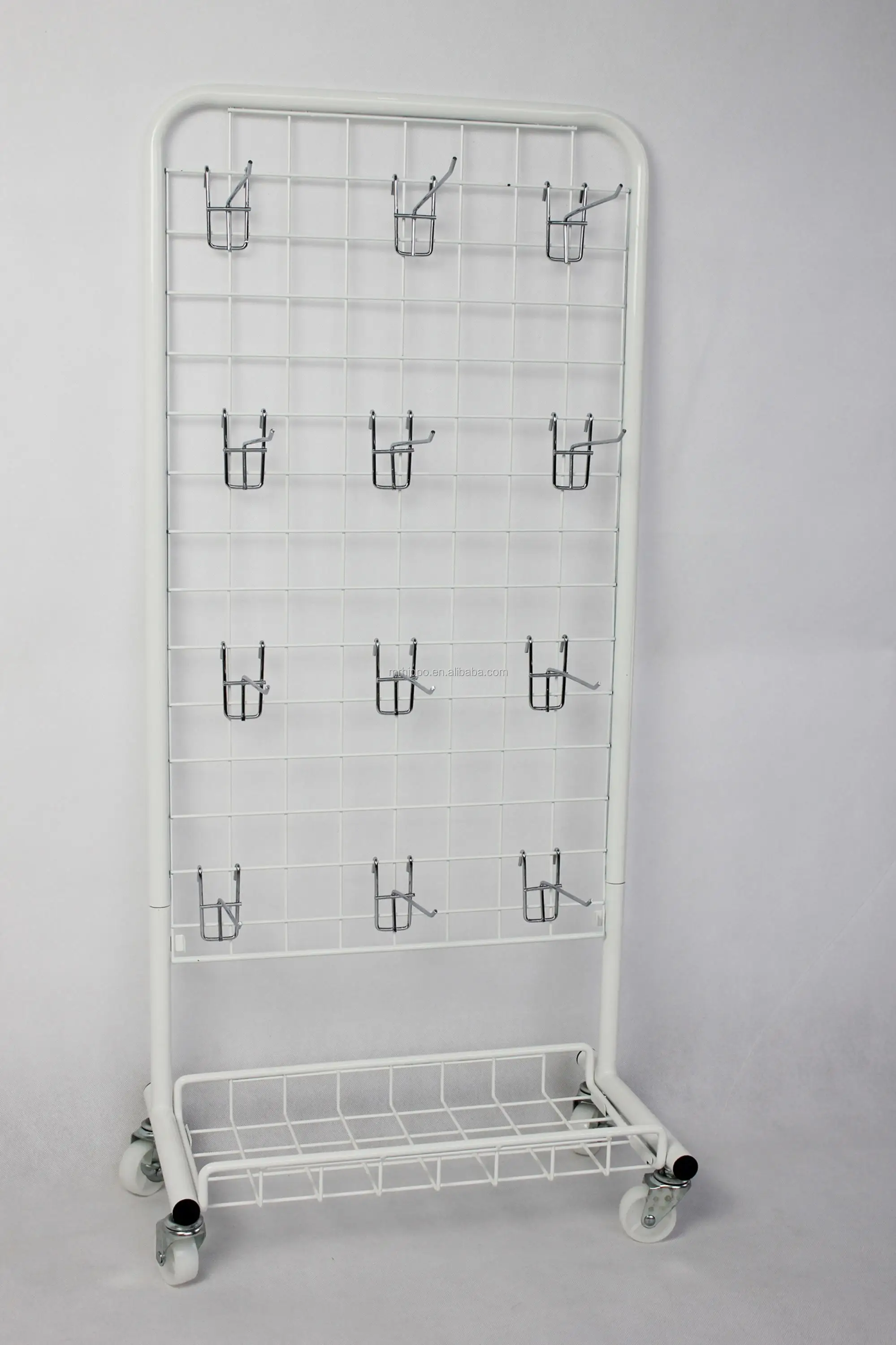Groceries Display Wire Chip Bag Rack Floor Shelf Standing Displays Stand Pouch Food Snack Steel Product