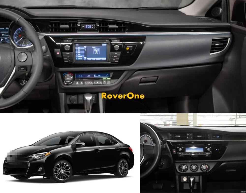 Excellent For Toyota Corolla 2013 2014 2015 2016 Android 9.0 Car Radio Stereo GPS Navigation Navi Media Multimedia System PhoneLink 9