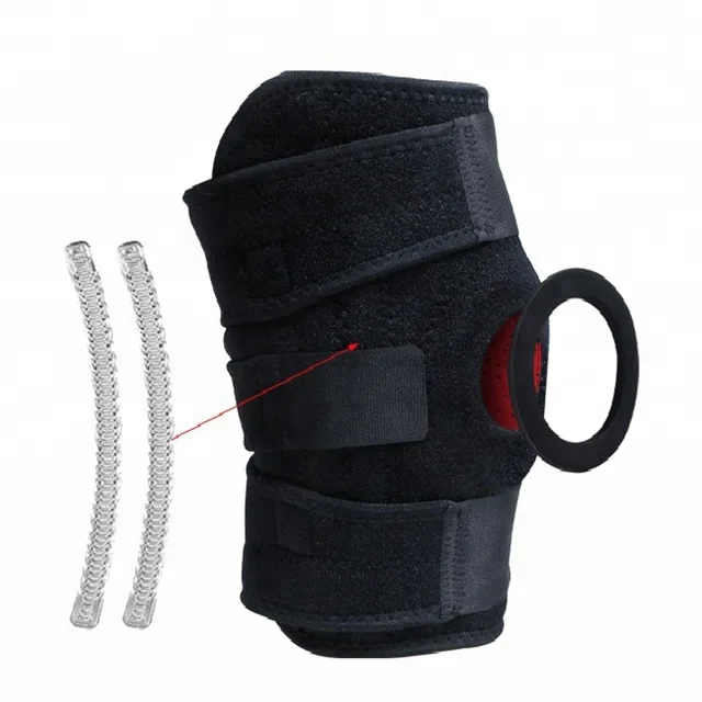 

Knee brace, orthopedic knee sleeve, neoprene knee guard for Sports, Black+red