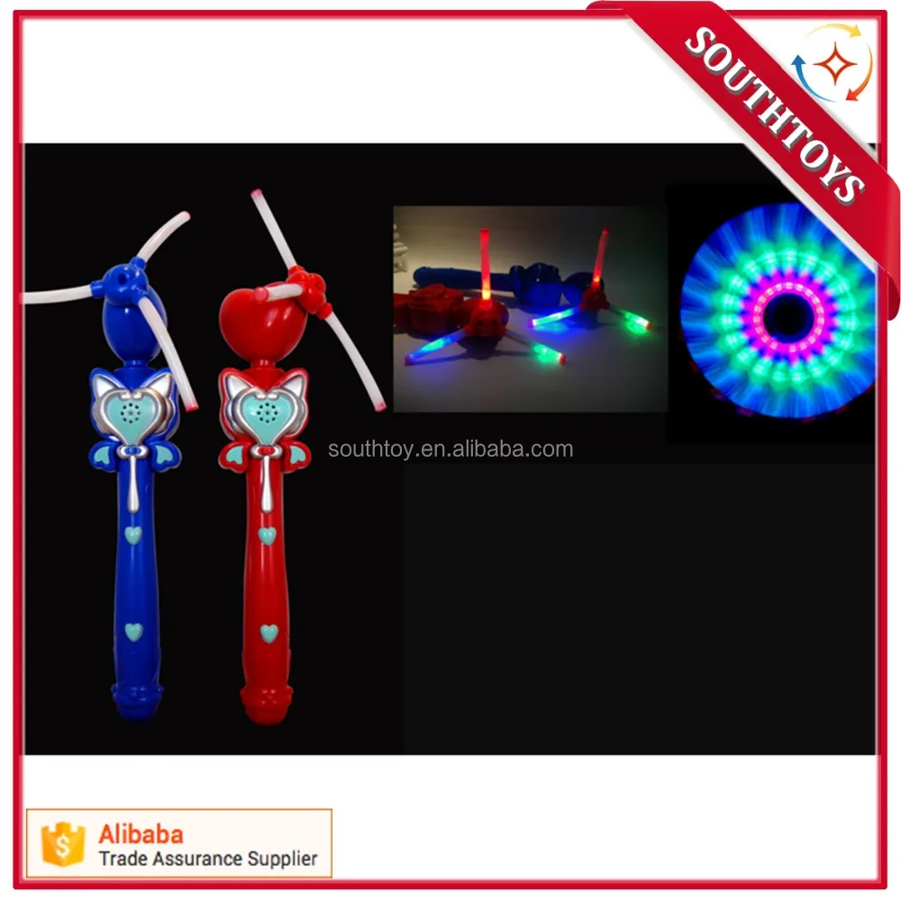 Flashing Light Up Led Spinning Windmill Glows Toy For Kids Buy