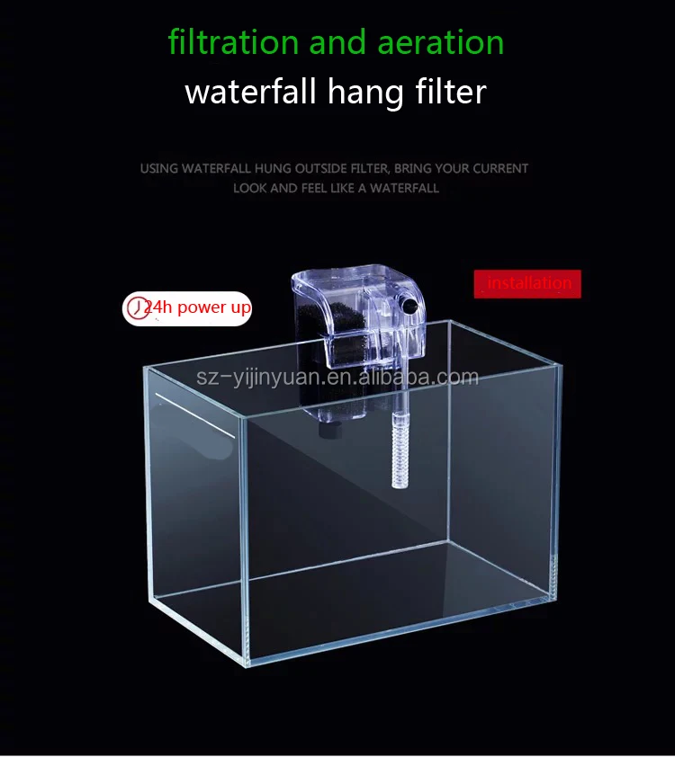 Small Rectangle Clear Acrylic Aquarium Fish Tank Wholesale Best Selling