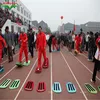 Factory Hot Sale Catch the Feet Race Teamwork Training Game Amusement Equipment for Birthday Party,Carnival,Field Day Games