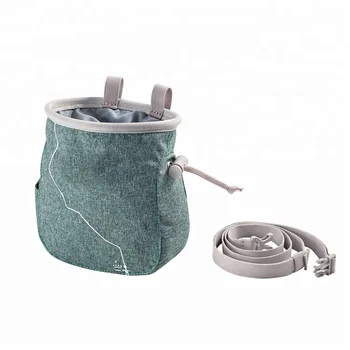 China Multifunctional Climbing Chalk Bag With Drawstring Closure Rock Gym
