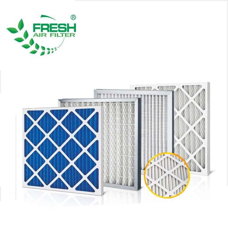 Aluminum Alloy Or Stainless Steel Ahu Bag Filter/washable Bag Filter In