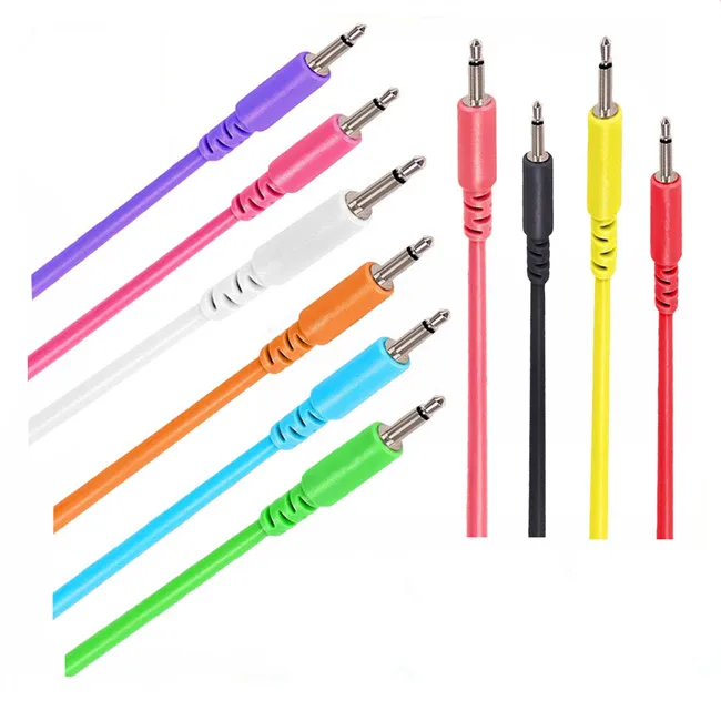 Right Angle Dc 3.5mm Mini Jack Mono Cable Patch Cable For Modular Synthesizers Eurorack Buy