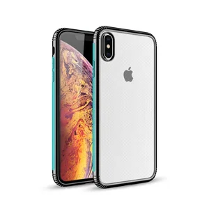 Clear Hard PC Phone Case Reinforced Corners