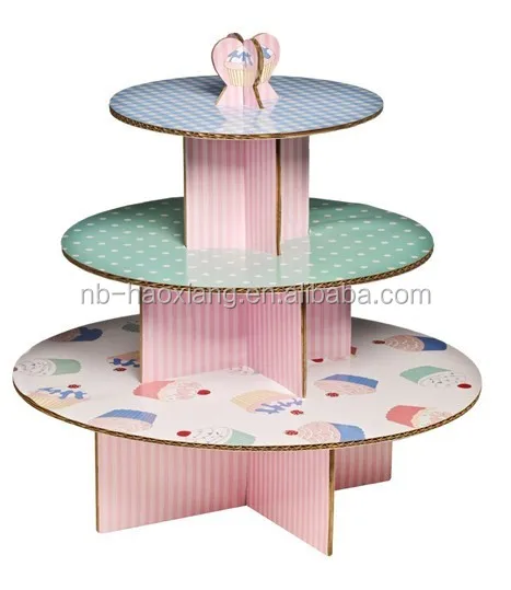 Presentoir A Desserts En Carton A 3 Niveaux Stand Pliable Accessoires De Decoration De Gateaux Pour Fete D Anniversaire Mariage A Faire Soi Meme Decoratifs Buy Accessoires De Decoration De Gateau Presentoir De Dessert Decoration De Support De Gateau