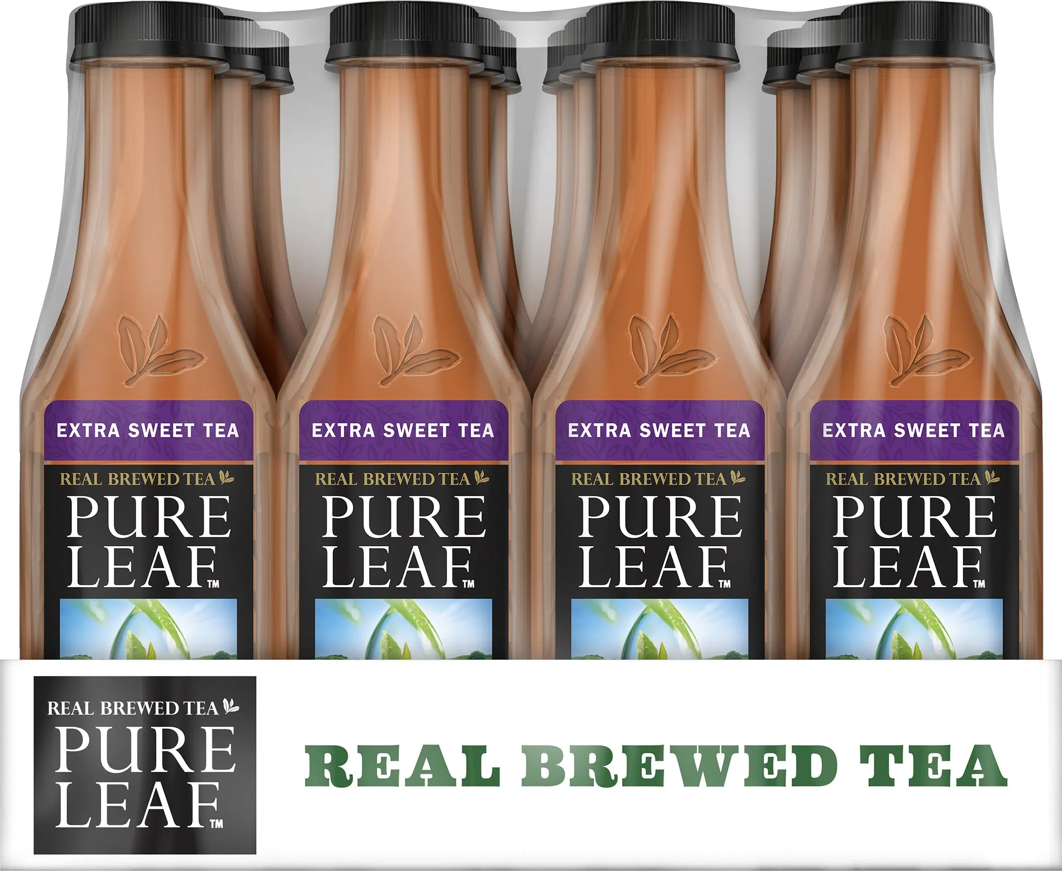 Pure Leaf Iced Tea, Extra Sweet, Real Brewed Black Tea, 18.5 Ounce Bottle.....
