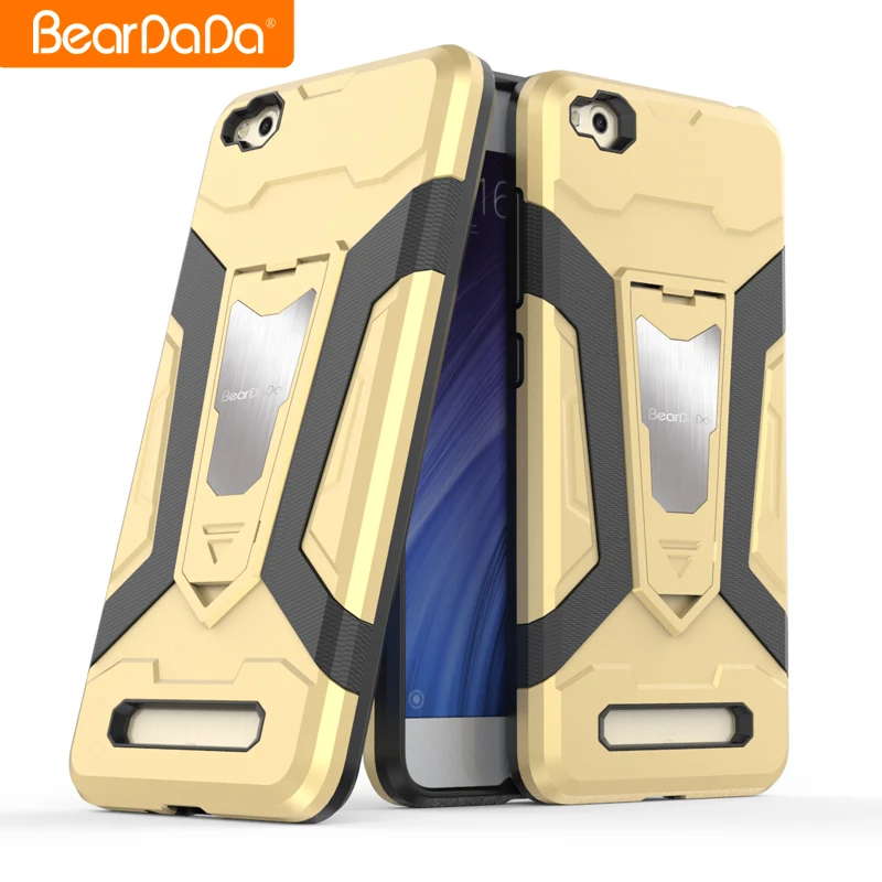 

Newest Design tpu pc kickstand back cover for xiaomi redmi mi 4a case