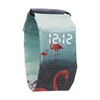 OEM Custom Logo Paper Strap Digital Watch Ultra Light Cool Flamingo Sport Paper Watch LED Clock