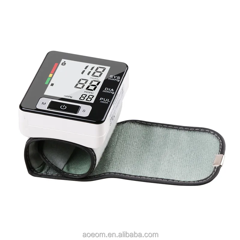 
Medical Supplies Automatic Digital Wrist Watch Blood Pressure Monitor 