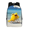 Student daily Leisure Notebook Computer 17 inch 3D Printing low price laptop backpack