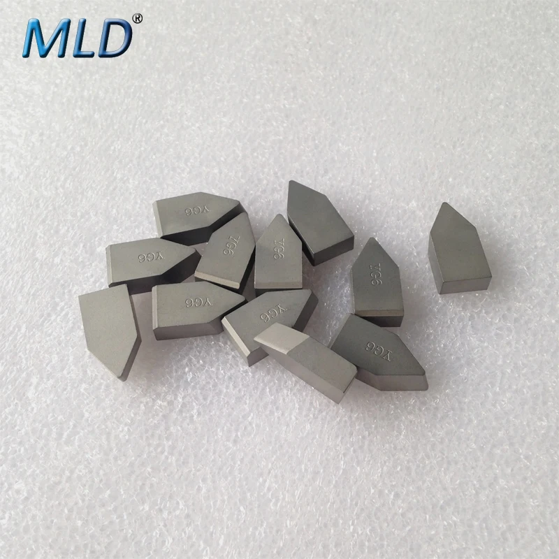 Metal Cutting Yg6 Tungsten Carbide Brazed Tips From Original
