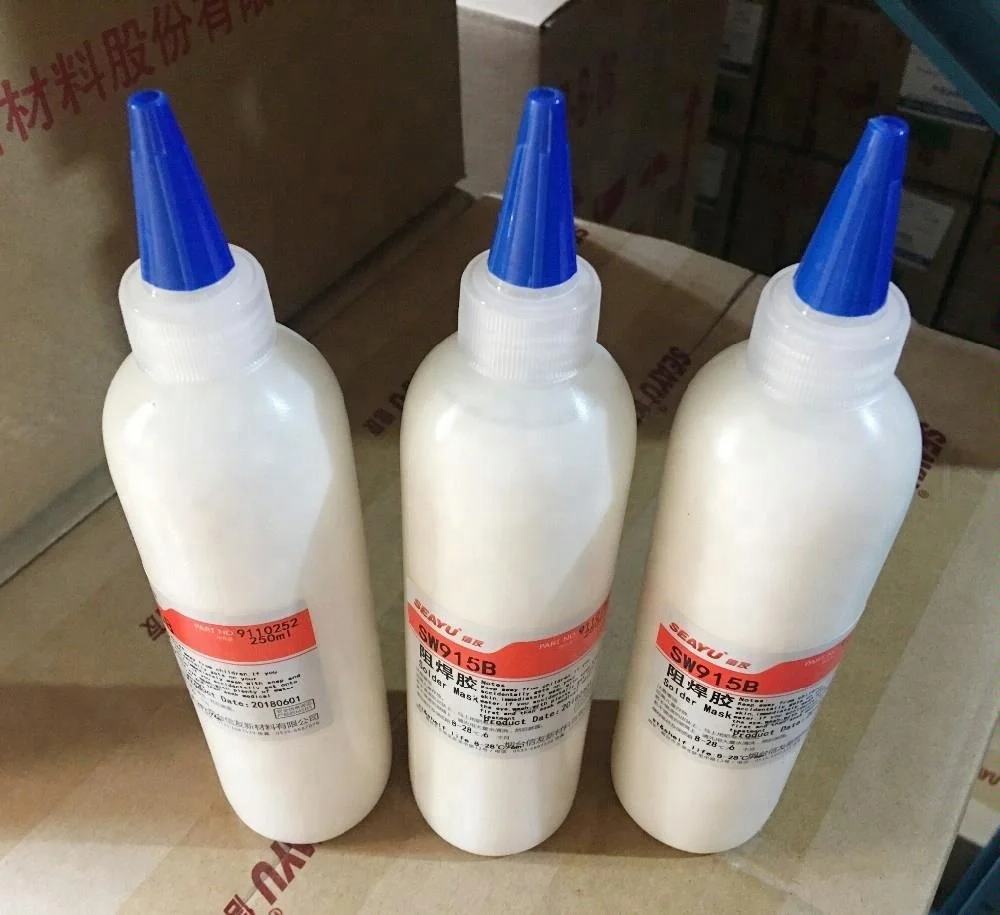Sw915b Peelable Solder Mask Film Glue For Protection Of Solder Joint