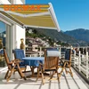 Garden Acrylic Retractable Remote Control Awning Toldo