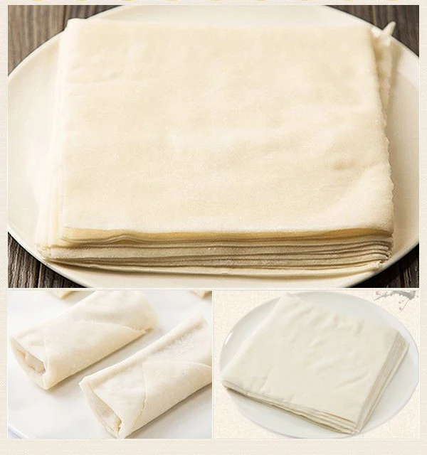 
Instant Food Spring Roll Wrapper Pastries Dough Sheet 
