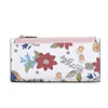 Wholesale new hasp cover pvc printing women's evening bag long zipper wallet ladies wallet