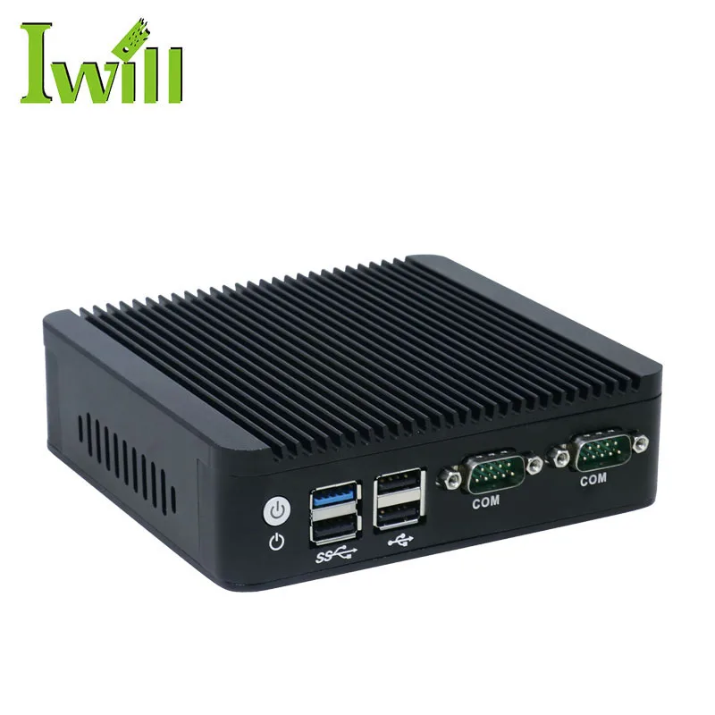 

New arrival nano station Intel bay trial J1900 processor quad-core rugged industrial mini computer, Black