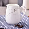 Decorative ceramic small coffee pot custom porcelain 180ml milk jug for hotel