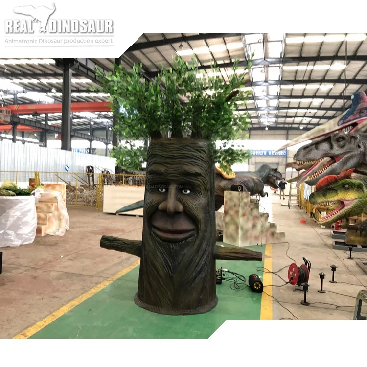 

Park decoration Laughing talking tree in factory price