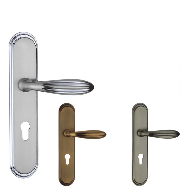 Cheap Design Luxury Mortice Door Handles,German Door Handles With Plate