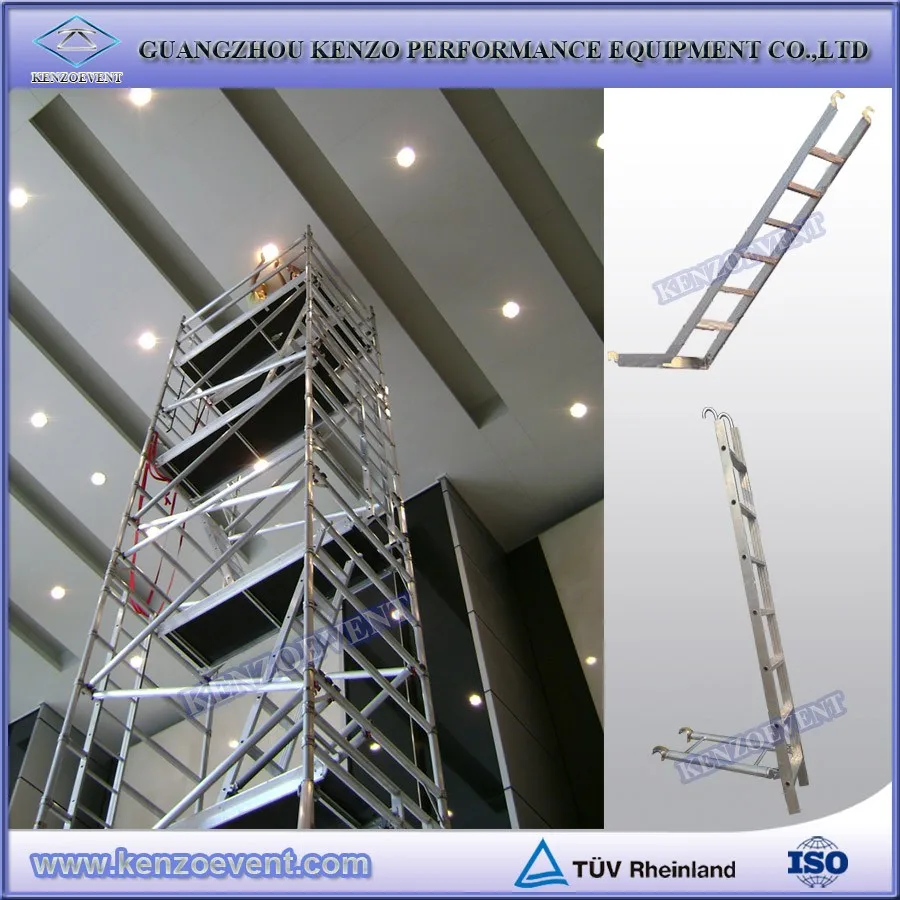 Construction aluminum scaffolding tower system for sale