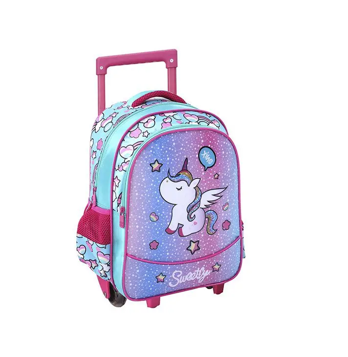 mochila unicornio ruedas