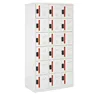 New design 18 doors steel cupboard locker staff clothing locker