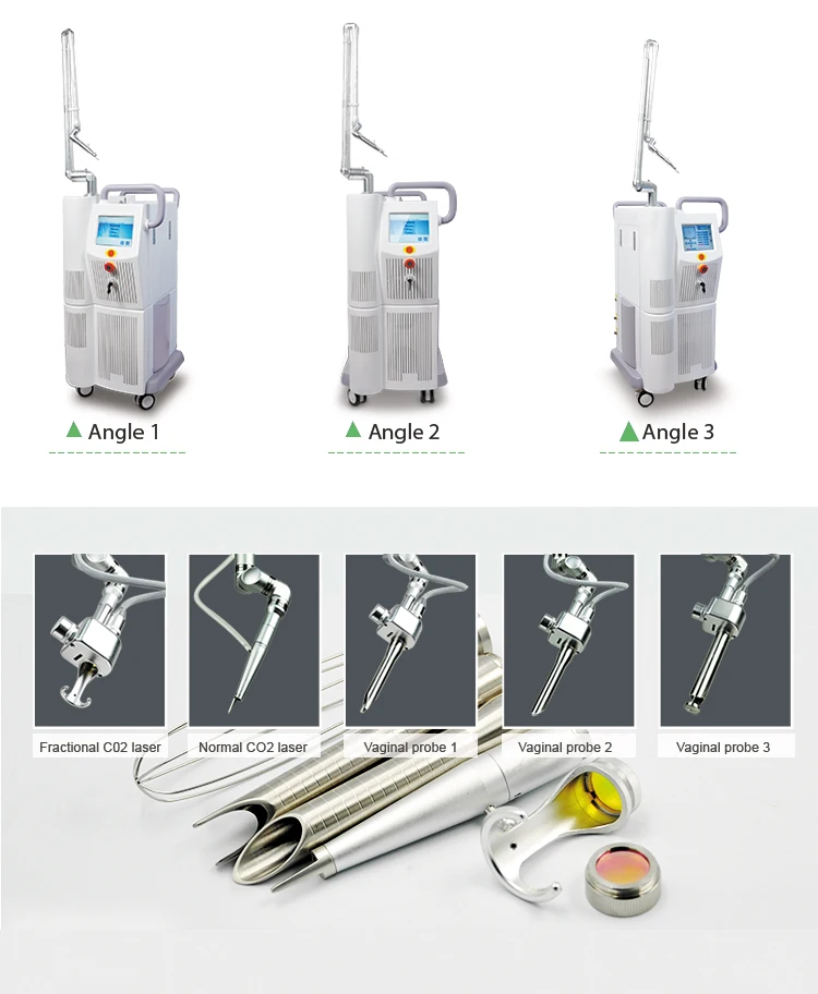 Medical laser equipment fractional co2 laser beauty equipment
