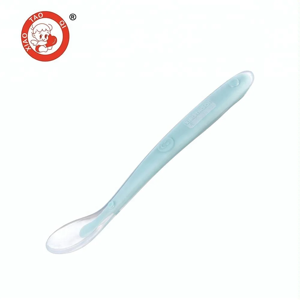 

cute baby silicone spoon infant feeding spoon for baby, As picture or customized