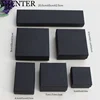 Custom Cheap Necklace Rings Bracelet Box Black Gift Jewelry Packaging Box