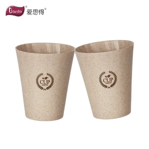 Image of Degradable Wheat Straw Cups Non Toxic Reusable Kid Cups Eco Friendly Unbreakable Drinking Cups for Drinking Coffee Tooth Cup