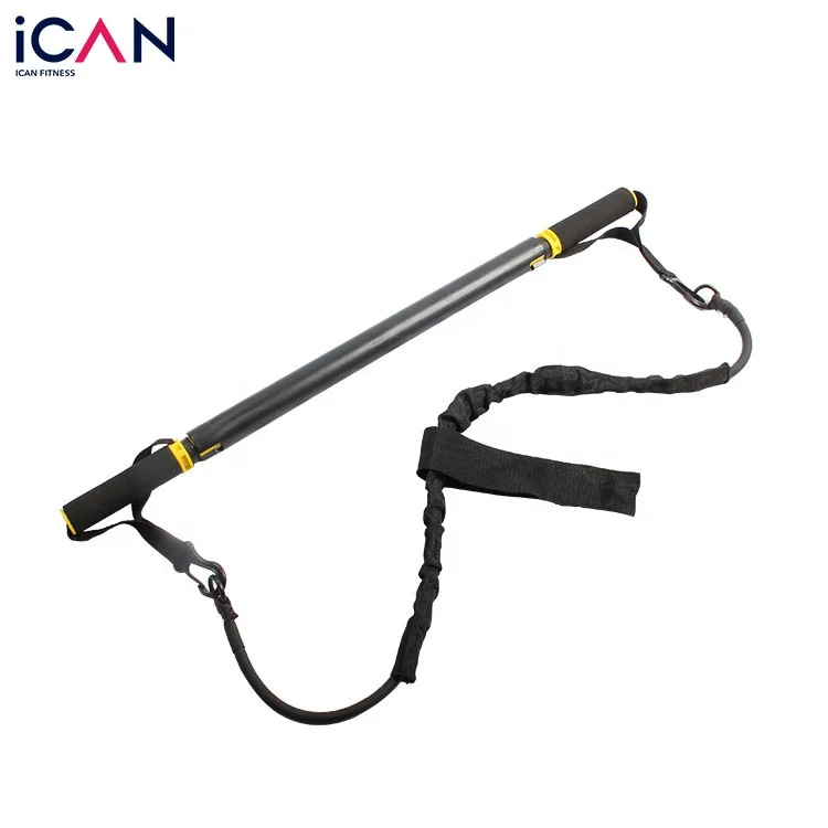 

Resistance Exercise Stick Body Fitness Stick Resistance Bar Gym Stick, Black&yellow or customized