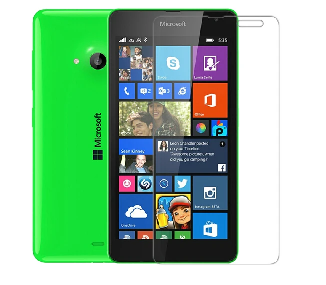 3 Pcs For Microsoft Lumia 535 Nokia 1089 1090 touch screen phone film PET material HD