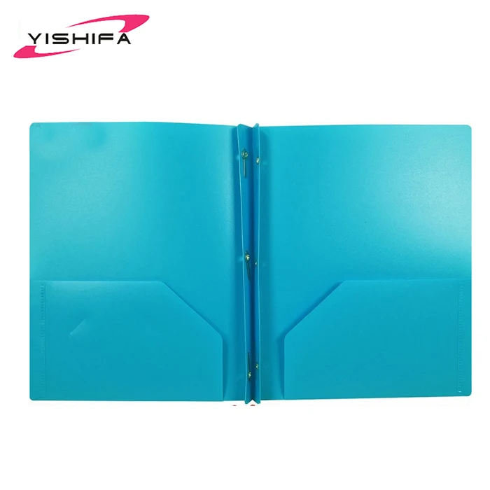 Factory Wholesale A4 Pp Plastic 2 Pockets 3 Prongs File Folder Buy Plastic Clear File Folder